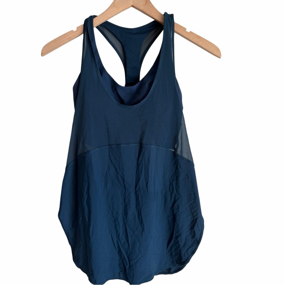 Lululemon Twist Around Tank Dark Blue Size 4